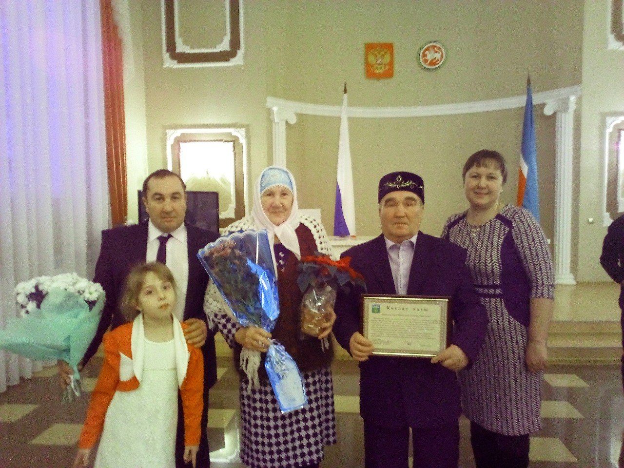 Хезмәт сөючән әби-бабам белән горурланам!